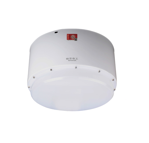 敏华磨砂罩简约灯筒应急灯筒A型DC24V 36V M6071(M-ZFJC-E30W6071)集电集控8寸白色明装筒灯