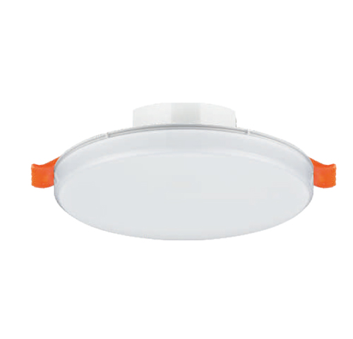 敏华6寸磨砂罩无边框筒灯消防应急筒灯消防应急灯M6518-A(M-ZLZC-E8.1W6518)自电集控6寸磨砂罩筒灯/微波感应/常亮