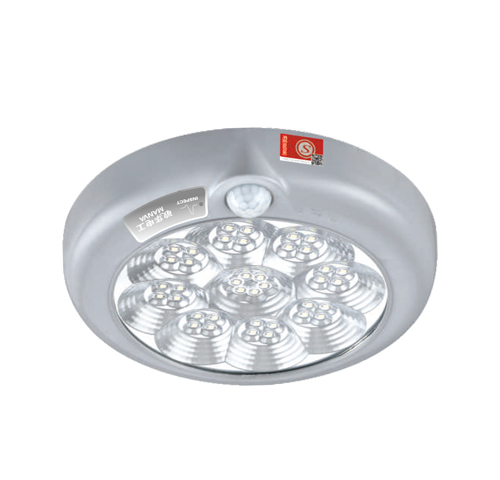 敏华自电集控300吸顶灯（大圆）消防应急吸顶灯A型DC24V 36V M6514(M-ZLZC-E6W6514)自电集控塑料PC面板吸顶灯/不带感应